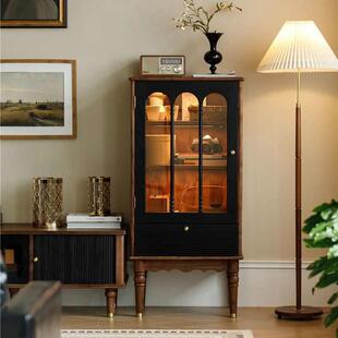 奢边电视柜柜沙发轻茶几小户型客厅复古法式组合家用柜古风斗中