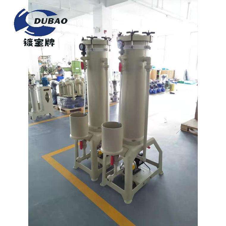 耐化学袋式过滤机耐酸碱BF-3006单袋2号袋过滤机药液过滤机