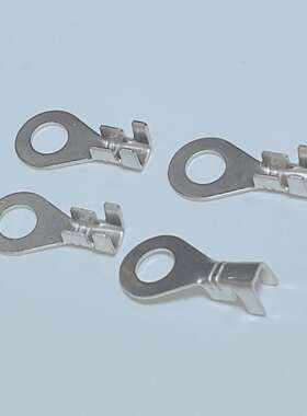 接地片DJ431-6C 散件环形端子6.2 接电地片 圆环接线片 0.7mm