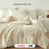 A类母婴级全棉双层纱柔软亲肤大豆纤维被春秋被冬被被芯四季 通用