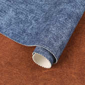 现货仿牛仔斜纹箱包手袋布 皮革 1.0mmPU人造皮革包包服装