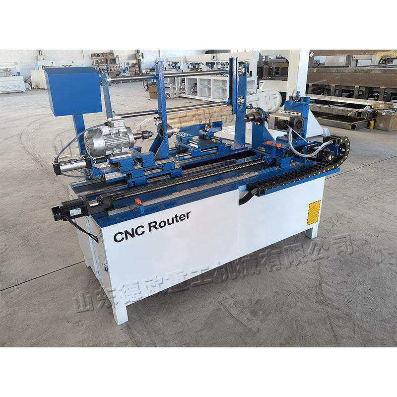 木材家具数控圆木榫槽机全自动圆棍打眼机台式木桌椅板凳腿打孔机