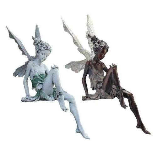Flower Fairy Statue Decoration, Outdoor CHILDREN