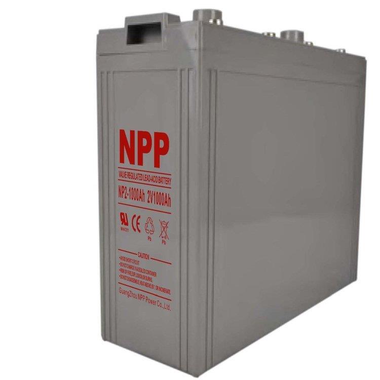 NPP耐普蓄电池FT12-100狭长型12V100AH前置端子 电力 通信 直流屏