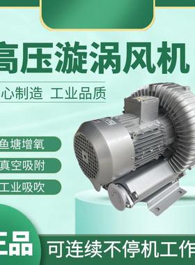 GREENCO2RB410-7AH26高压鼓风机1.3KW气环式真空泵