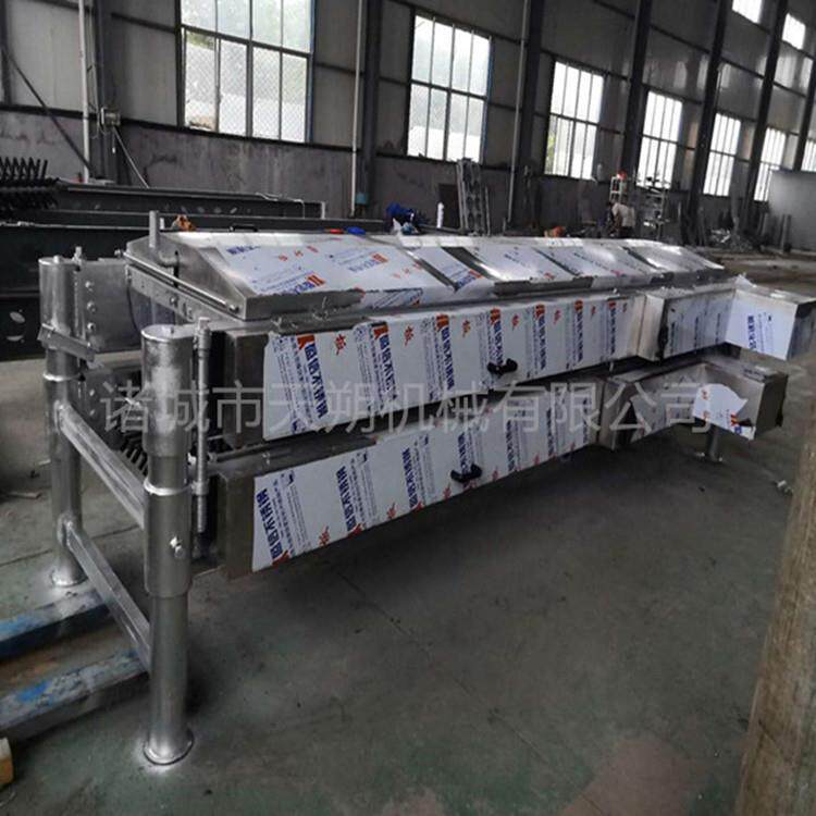 家禽屠宰卧式打毛机鸡鸭鹅中小型脱毛机34辊平板卧式微调脱羽机