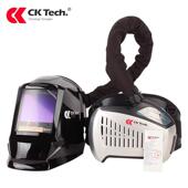 成楷电动送风电焊面罩头戴式 全自动自动变光焊工焊接眼镜防护面具