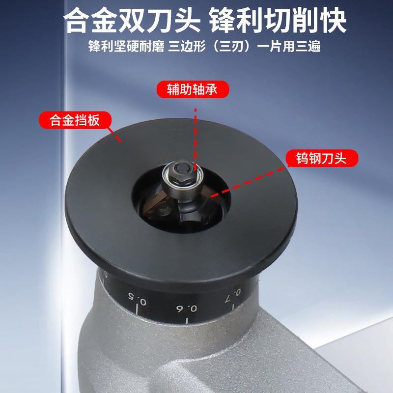 迷你气动倒角机45度圆弧去毛边机手持350式工风修刺动倒角器具图片