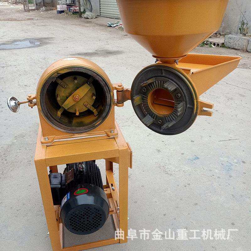 多功能高速大米粉粉碎机草药粉碎机加厚型齿爪式蚕豆粉碎机