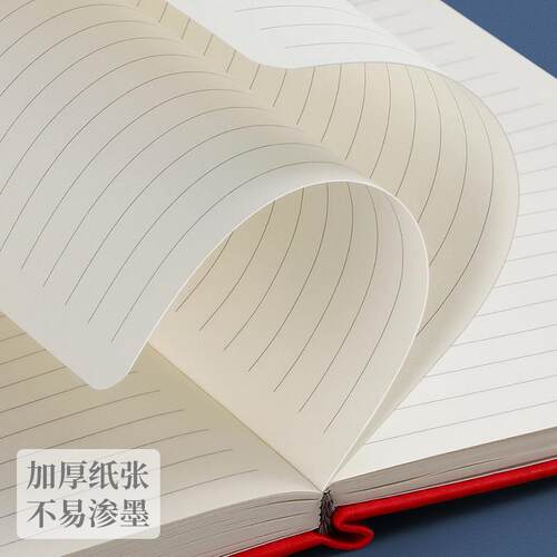 新款直销国潮复古笔记本本子印LOGO商务办公工作会议记录记事本A5