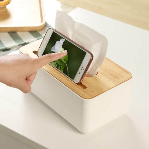 table napkin holder sanitary paper storage tissue box cover