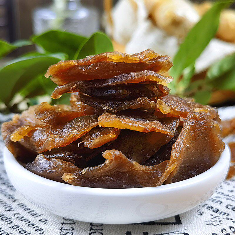 优好岛柠檬姜片250克独立包装甜姜块蜜饯即食姜片新会柠汁姜干