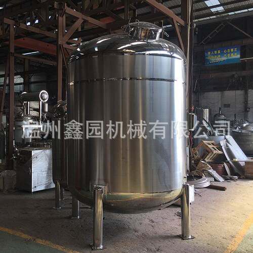 加工定制大型立式不锈钢储罐食品级储水罐304/316L不锈钢储罐