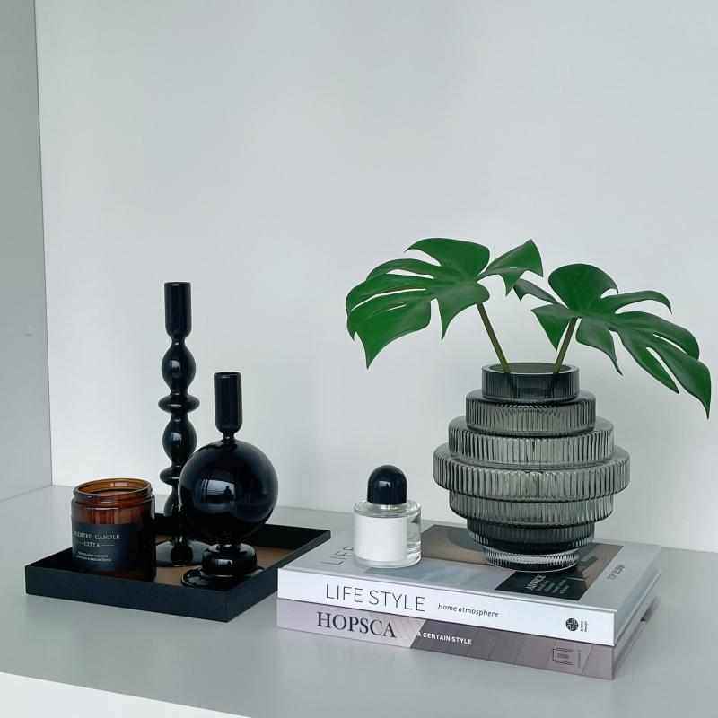 WBZ7样板间茶几简约现代家居软装饰品摆件仿真花玻璃烛台组合ZH33,特色手工艺,其他特色工艺品,淘宝优惠券,粉丝福利购,淘宝优惠卷