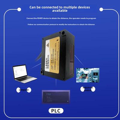 硕尔泰0.001mm高精度激光位移传感器485测距测厚高低Stj传感器