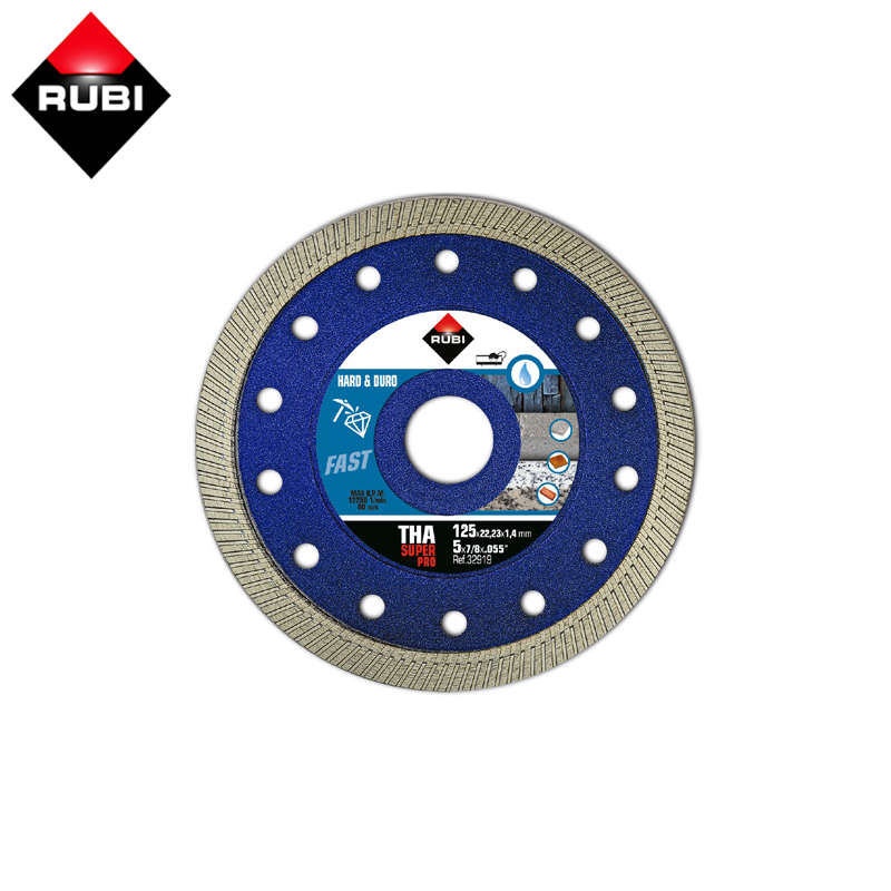 RUBI金刚石锯片TC-125电动瓷砖切割机切割片瓷砖玻化砖直切斜切片