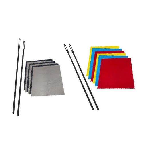 Flute Cleaning Rod and Cloth,Flute Polishing Cloth ,Woodwind