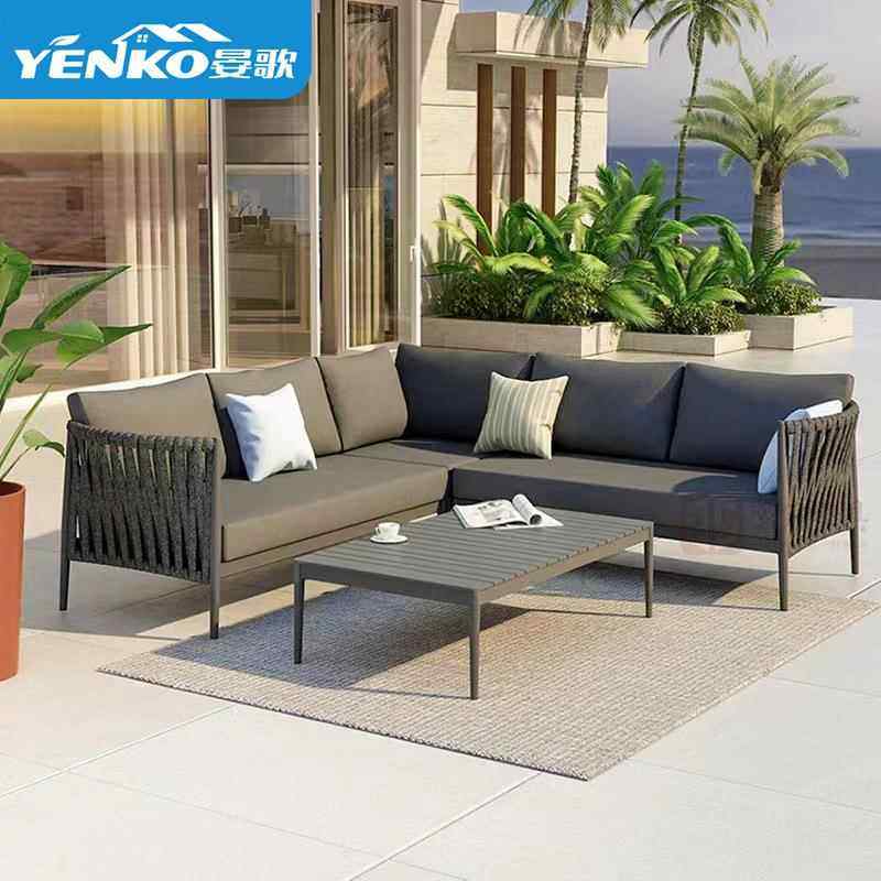 设计庭院户外发藤师椅露台室外沙桌阳台椅别墅民宿家88具茶几组合,住宅家具,户外沙发,淘宝优惠券,粉丝福利购,淘宝优惠卷