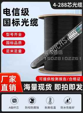 光缆ADSS4芯6芯8芯12芯24芯36芯48芯72芯96芯144芯单模多模光纤线
