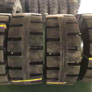 5尼龙半实心装 矿山工程轮胎 耐扎款 载机铲车轮胎