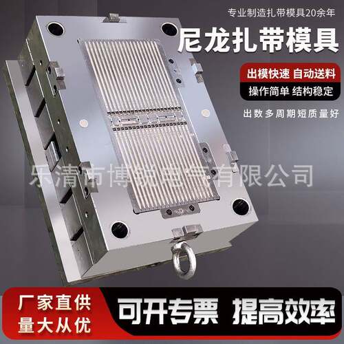 厂家专业供应热流道尼龙扎带模具尼龙扎带模具扎带模具标牌模具