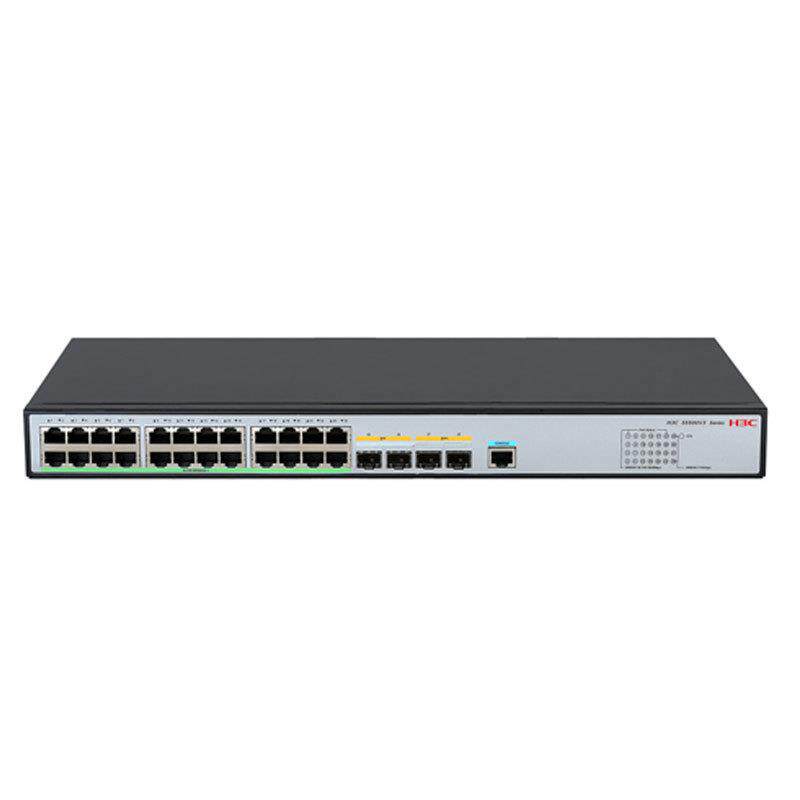 h3c交换机S5500V3-28PS-SI 24千兆电2千兆光2万兆光口三层交换机