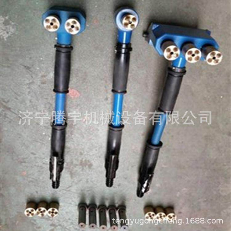 手持式三头凿毛机 气动单头凿毛机图片 双头顶面凿毛机厂家