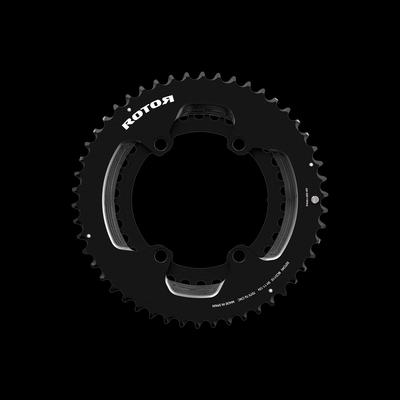 西班牙ROTOR盘片p2m功率计 4孔BCD110公路盘片SH 11-12速 AXS盘片