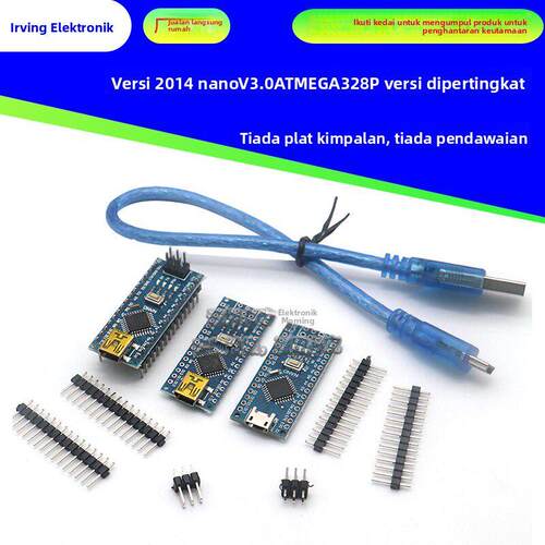 新版现货 Arduino nano V3.0 ATMEGA328P 改进版开发板单片机