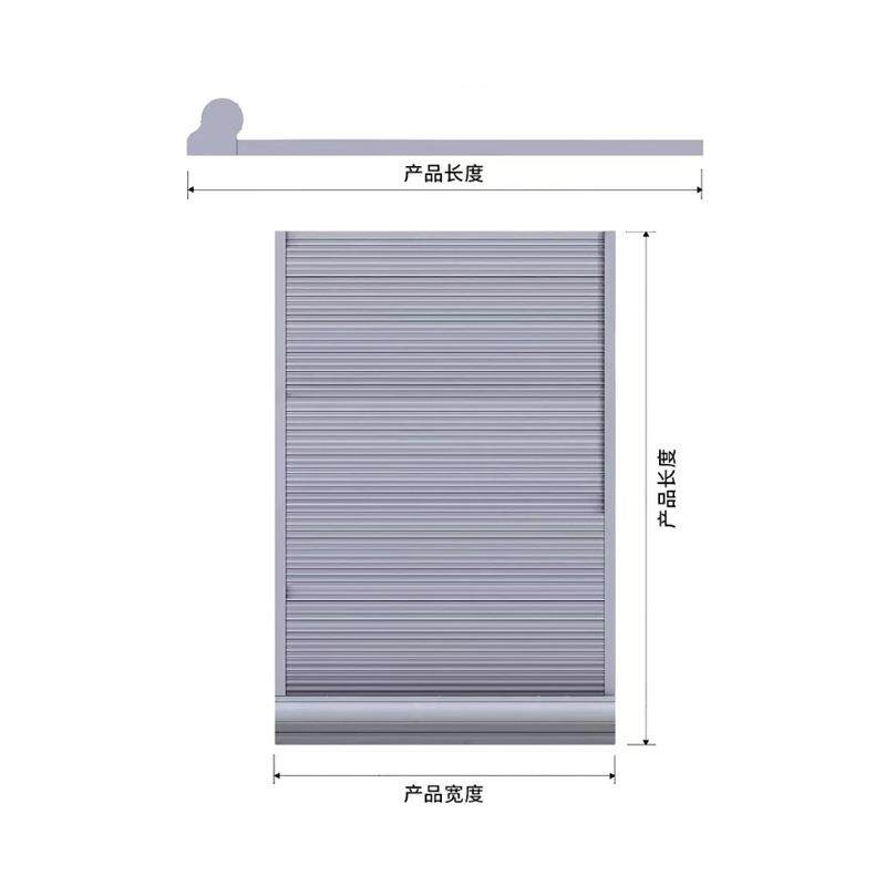 电动铝合金遮阳帘别墅住户阳光房防晒天棚遮光防晒隔热遮阳帘