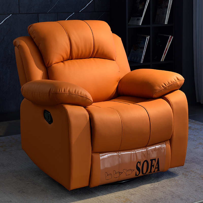 头层牛皮头等太空功能沙发舱单人皮艺电动懒人家庭影院美甲摇躺椅