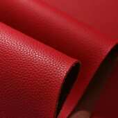 仿超纤小荔枝纹半pu2.0mm人造革 餐垫箱包软包硬包家具家居面料