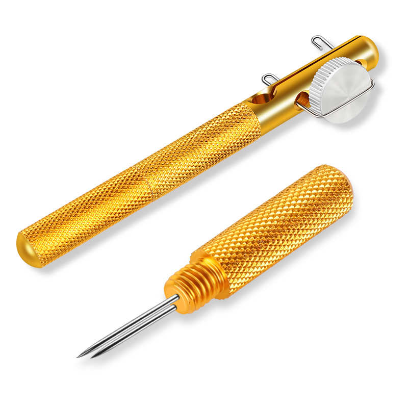 新型钓鱼绑钩器手动内走线鱼钩快速拴钩器子线打结器绑线邦双勾