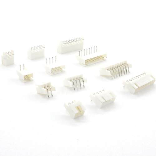 连接器 带定位脚弯针座XH2.54mm-2P3P4P5P6P8P10P12Pin弯脚XH-AWD
