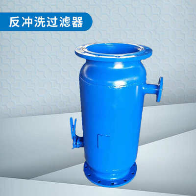 全自动反冲洗除污过滤器卧式直通管道快速焊接除污器