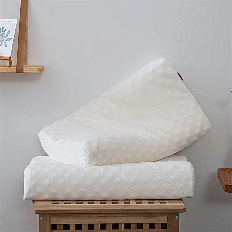 Xc记忆枕头枕芯一对装家用记忆护颈椎睡眠专用橡胶四季款