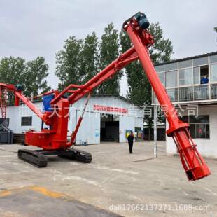 库房出灰螺旋装 卸机 灰输送机 360度旋转大型绞龙矿粉螺旋装 大力