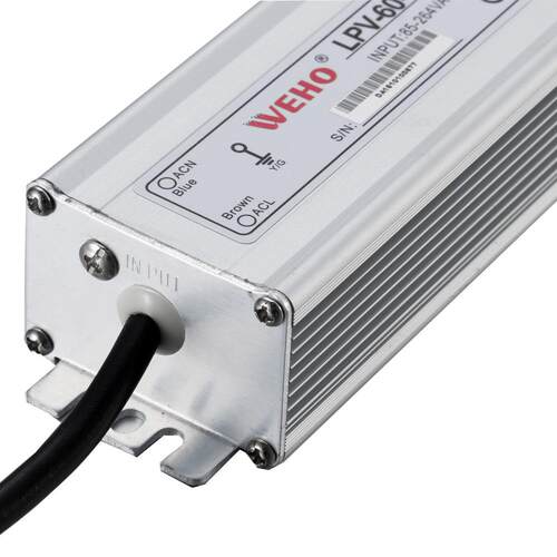 60W防水小体积开关电源LPV-60-24 IP67防水开关电源 24V防水电源