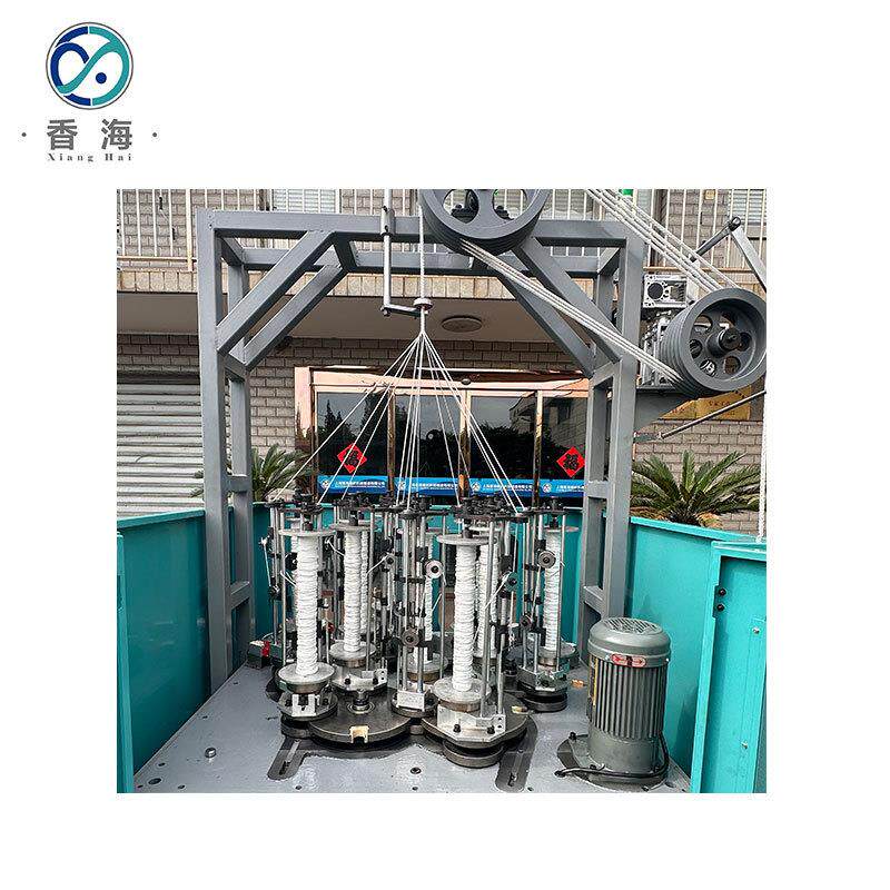 厂家生产140型圆绳系列高速编织机,用于体育用品绳等