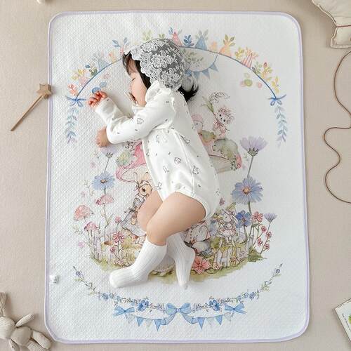 韩国新生儿童防尿垫婴儿防水透气可水洗幼儿园宝宝大尺寸姨妈垫