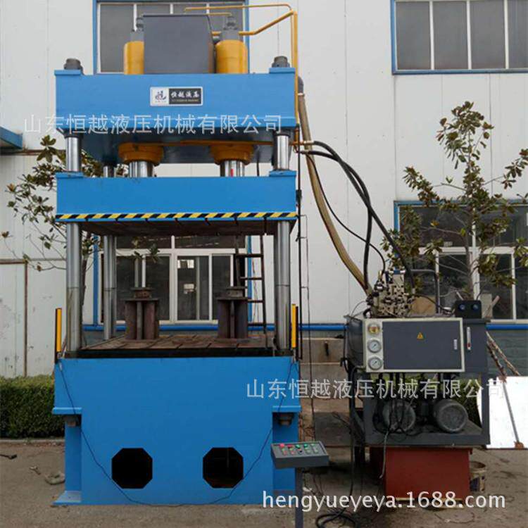 厂家专业定制大型三梁四柱液压垫拉伸机400吨不锈钢拉伸油压机