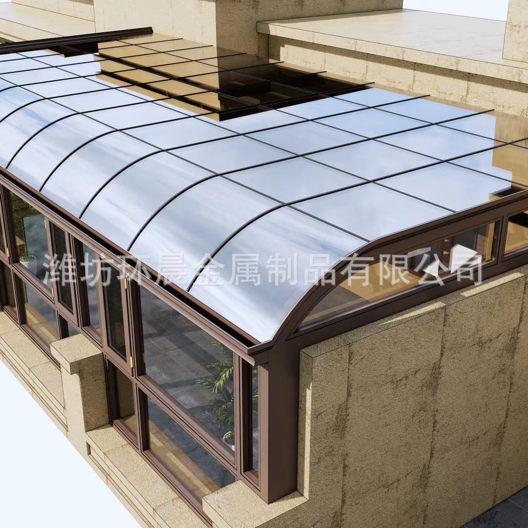 别墅小区铝合金车棚户外遮阳棚商用停车棚挡雨棚防风伸缩便捷