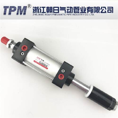 铝合金 TSCJ80/100X50X75X100X150X200-25-50-100-S可调 标准气缸