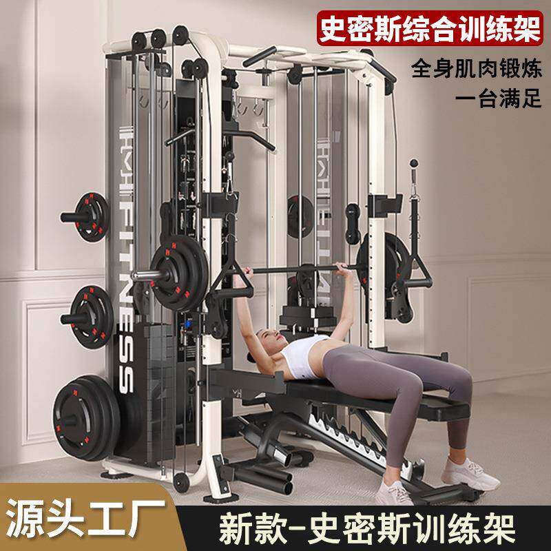 史密斯机龙门架家用健身深蹲架多功能一体机飞鸟史密斯综合训练器