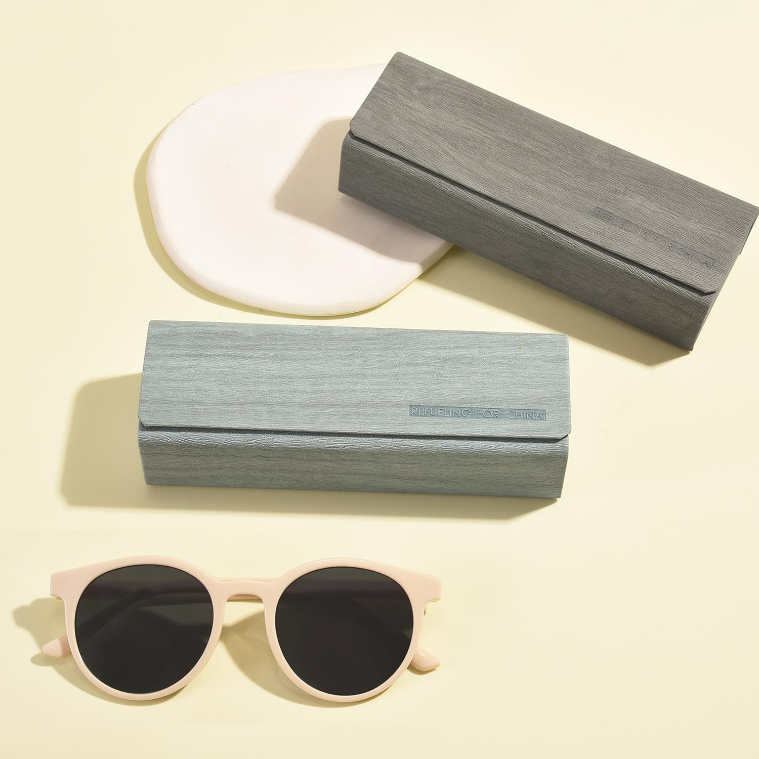 眼镜盒便携女2024新款墨镜收纳盒高级感男学生防压抗压太阳眼睛盒