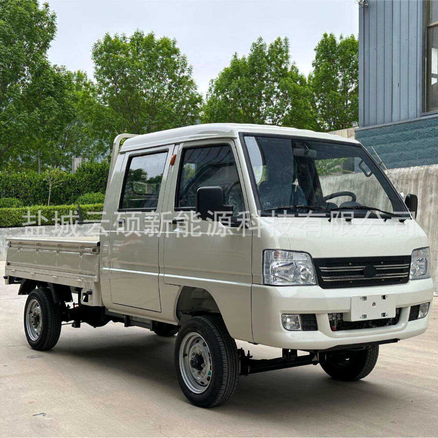 2吨吨双排四轮电动货车场地货车厂区电动搬运