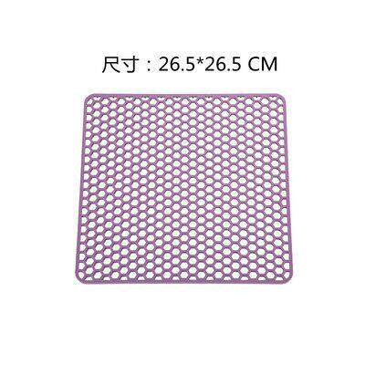 硅胶沥水垫子可折叠厨房多用途保护垫防摔垫水槽过滤网防滑隔热垫
