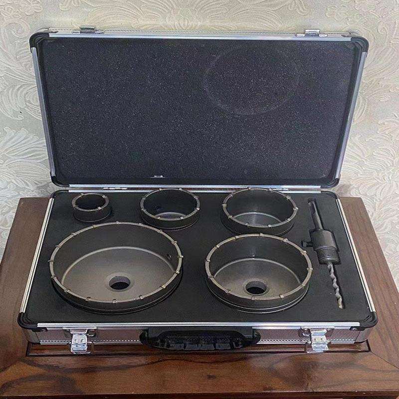 壁开孔器套装墙混凝土打孔HWM合套套装砖墙电锤金钻头装