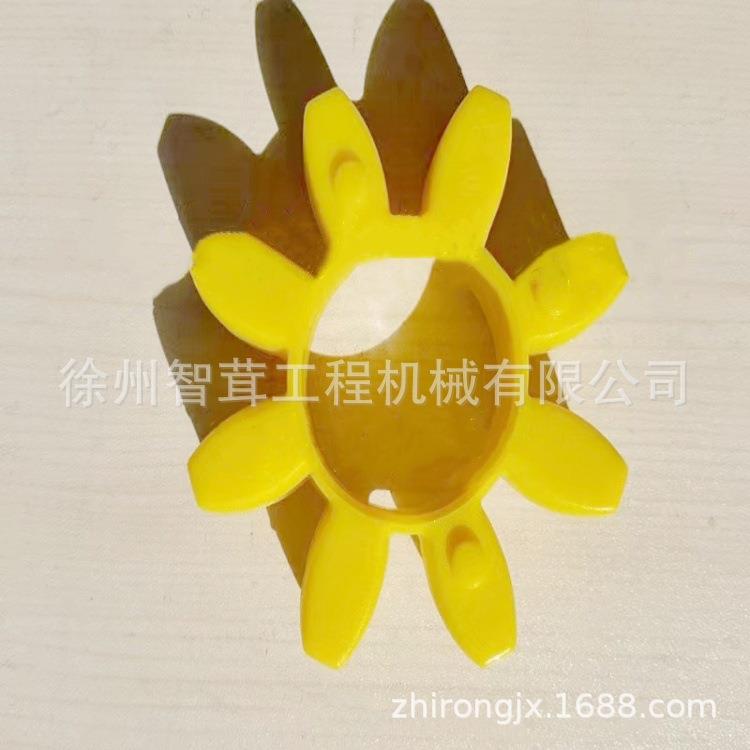 压路机震动联轴器胶垫 马达联轴器梅花垫 胶垫 减震缓冲垫 配件