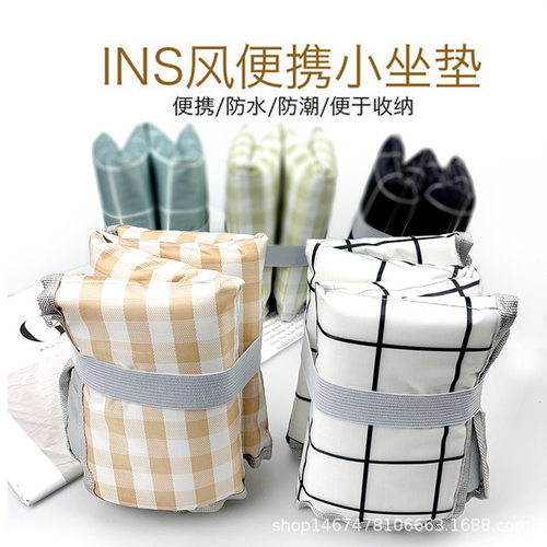 ins公交车坐垫坐垫折叠野餐垫